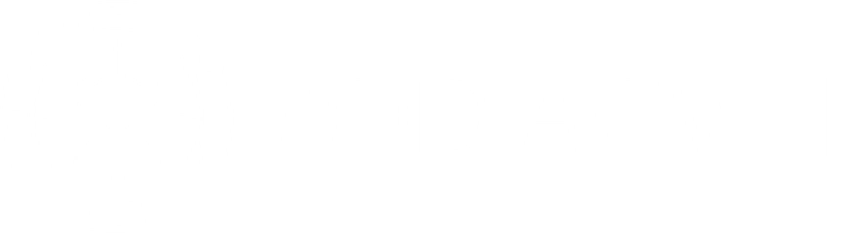 LogoWhite Logo Zodiacvini print
